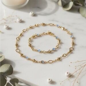 Bracelet and Necklace Set